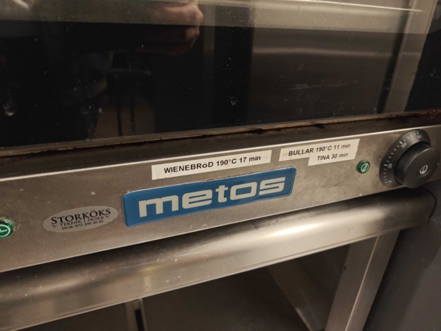 1485494-3 Konvektionsugn Metos YXD-1A