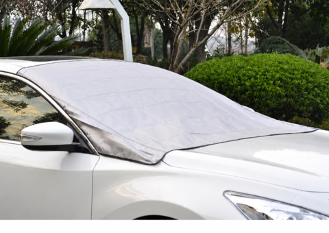 Windshield protection against sun/heat/frost.