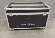 1561134 LED-case - Sound Force, på hjul, skuminredning, tomt