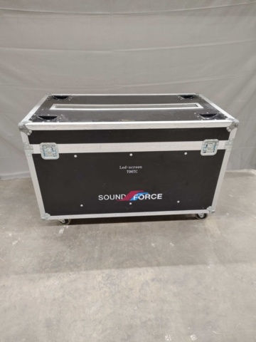 1561134-1 LED case - Sound Force, on wheels, foam interior, empty