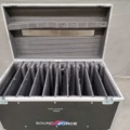1561134-2 LED case - Sound Force, on wheels, foam interior, empty