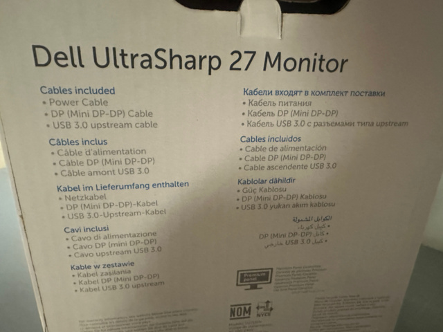 1493016-6 Datorskärm 27" DELL U2715H