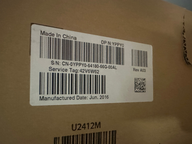 1493017-7 Datorskärm 24" DELL U2412M