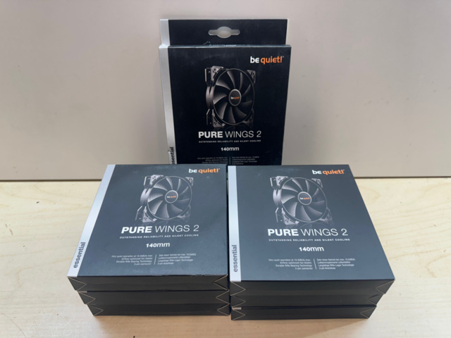 1493022-1 Fläktar be quiet! Pure Wings 2 140mm 7st
