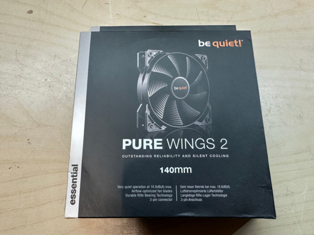 1493022-2 Fläktar be quiet! Pure Wings 2 140mm 7st
