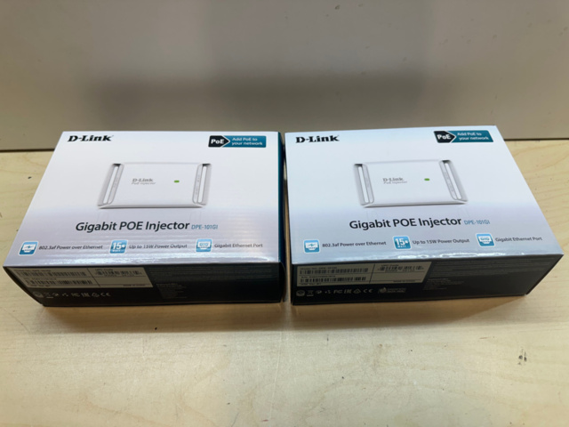 1493024-1 D-Link Gigabit POE Injector DPE-101GI 2st