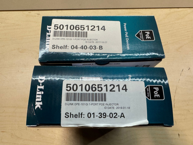 1493024-4 D-Link Gigabit POE Injector DPE-101GI 2st