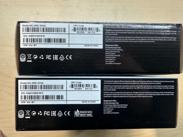 1493024-3 D-Link Gigabit POE Injector DPE-101GI 2st