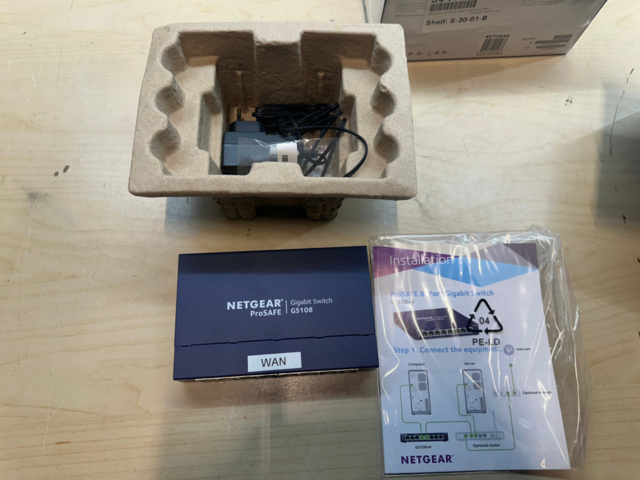 1493026-4 Switchar Netgear ProSafe GS108 2st