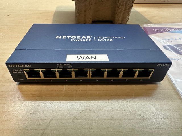 1493026-5 Switchar Netgear ProSafe GS108 2st