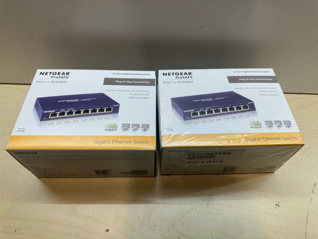 1493026-1 Switchar Netgear ProSafe GS108 2st