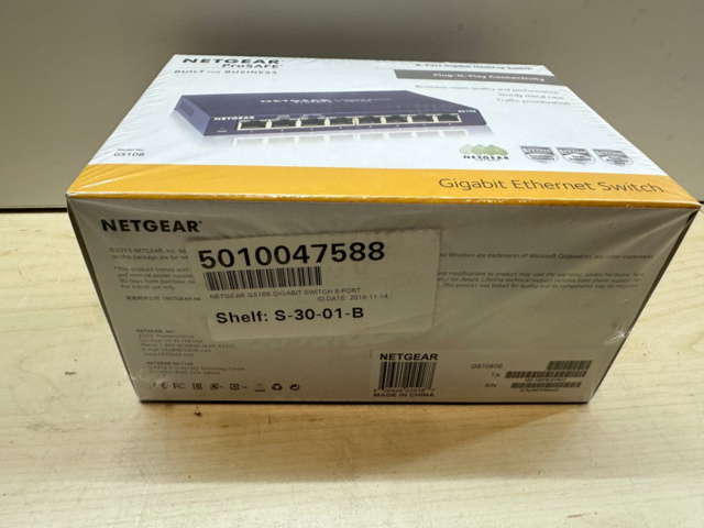 1493026-2 Switchar Netgear ProSafe GS108 2st