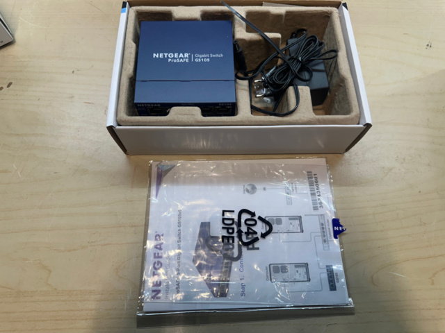 1493027-6 Switchar Netgear ProSafe GS105 3st