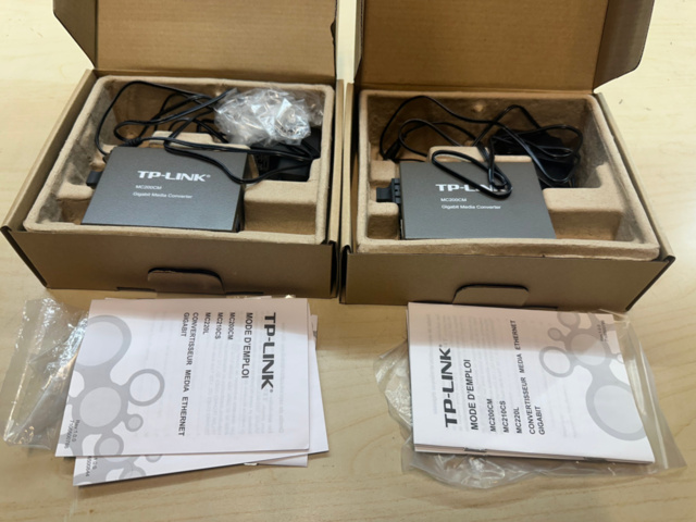1561815-1 Gigabit Media converter TP-Link MC200CM 2st