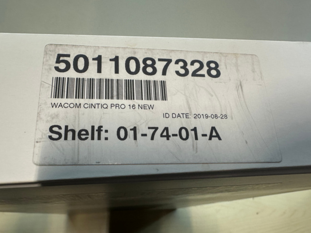 1561817-15 Ritplatta Wacom Cintiq PRO 16"