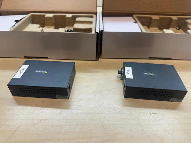 1561820-6 StarTech Gigabit ethernet fiber media converter 850 nm MM LC 2st