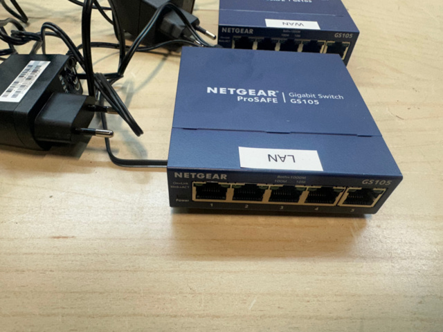 1561835-4 Switchar Netgear ProSafe 7st