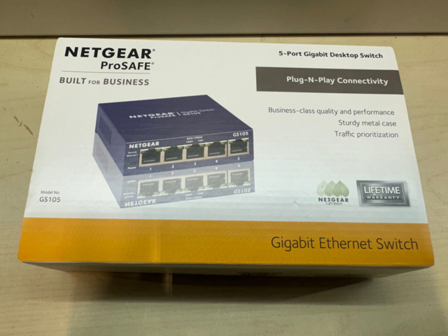 1561835-2 Switchar Netgear ProSafe 7st