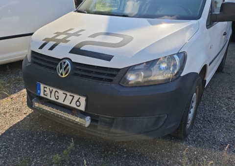 Volkswagen Caddy Skåpbil 1.6 TDI DPF DSG Sekventiell, 102hk, 2015 (Reparationsobjekt)
