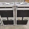 1561140-5 Flightcase, 5 st - för strålkastare mm, hjul på 4 st och skuminredning