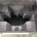 1561140-12 Flightcase, 5 st - för strålkastare mm, hjul på 4 st och skuminredning