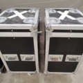 1561140-13 Flightcase, 5 st - för strålkastare mm, hjul på 4 st och skuminredning