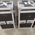 1561140-14 Flightcase, 5 st - för strålkastare mm, hjul på 4 st och skuminredning