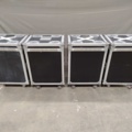 1561140-20 Flightcase, 5 st - för strålkastare mm, hjul på 4 st och skuminredning