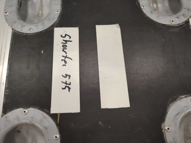 1561140-27 Flightcase, 5 st - för strålkastare mm, hjul på 4 st och skuminredning