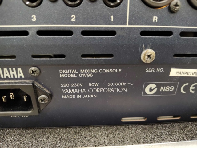 1561143-6 Digital mixer - Yamaha 01V96, flightcase