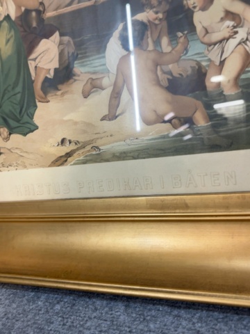 1549042-8 Tavla religiöst motiv