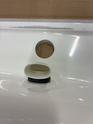 1563055-8 Washbasin Svedbergs Matt White 810x460/142mm