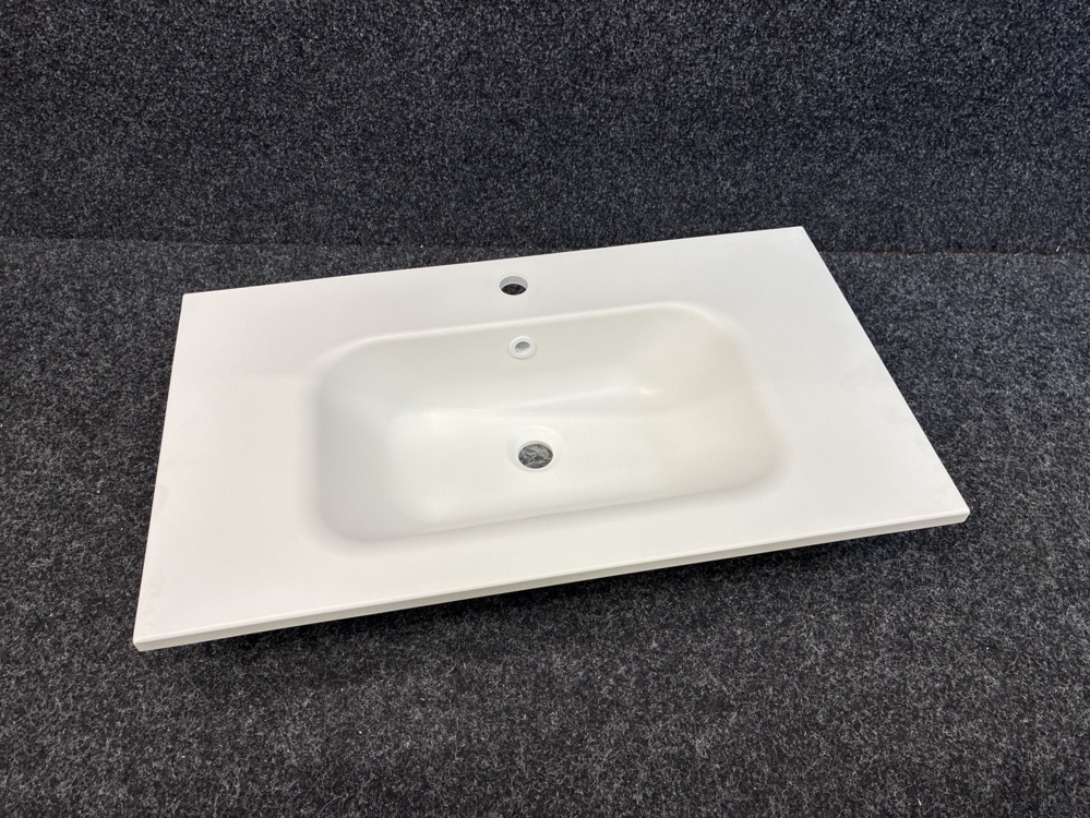 1563055-1 Washbasin Svedbergs Matt White 810x460/142mm