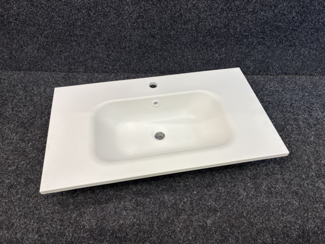 1563055-1 Washbasin Svedbergs Matt White 810x460/142mm