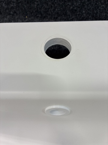 1563055-12 Washbasin Svedbergs Matt White 810x460/142mm