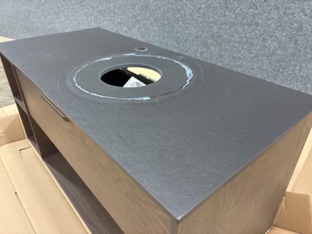 1563060-6 Kommod Svedbergs Epos 100H SV.Ask 2L Jal