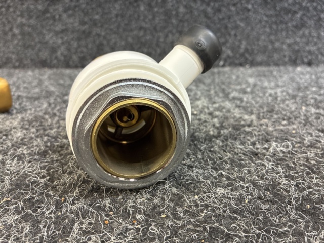 1563063-11 Sink mixer Svedbergs brushed brass & bottom valve