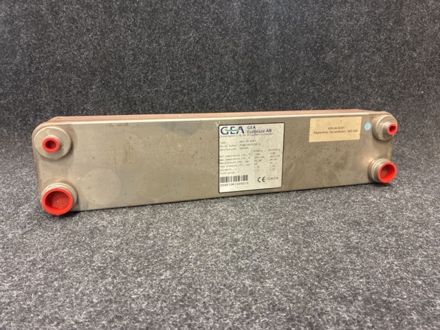 Värmeväxlare GEA Ecobraze H25-24-S3S1 på auktion i Västra Götaland, Svenljunga hos PS Auction