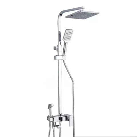 1563127-1 Takduschset Sanitary Ware - Silver