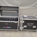1561147-1 Flightcase, 2 st - för MAC 2000 och LED-skärm, på hjul