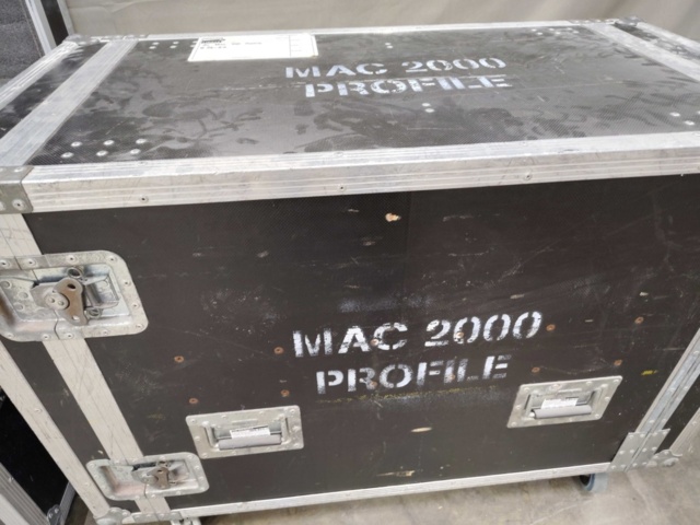 1561147-7 Flightcase, 2 st - för MAC 2000 och LED-skärm, på hjul