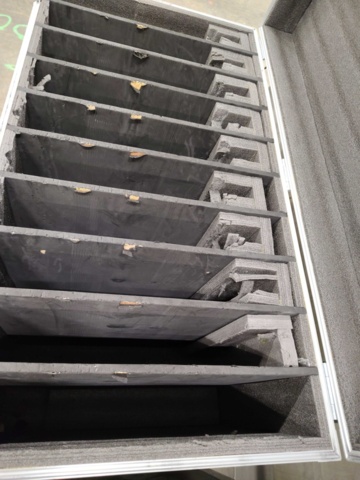 1561147-9 Flightcase, 2 st - för MAC 2000 och LED-skärm, på hjul