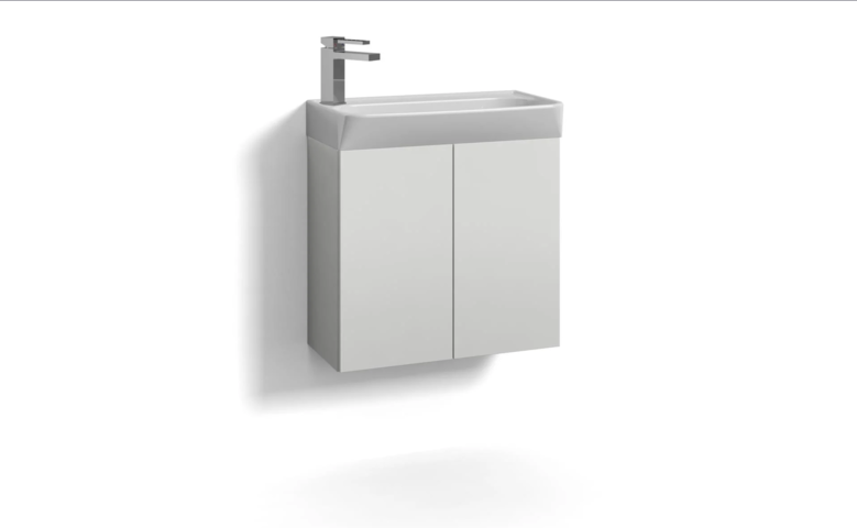 1563047-1 Dresser Skapa Udel 55x25 2D White Svedbergs