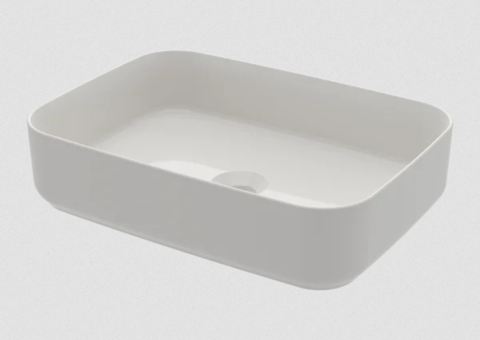 Rektangulärt porslinstvättställ Myre Svedbergs 50x36