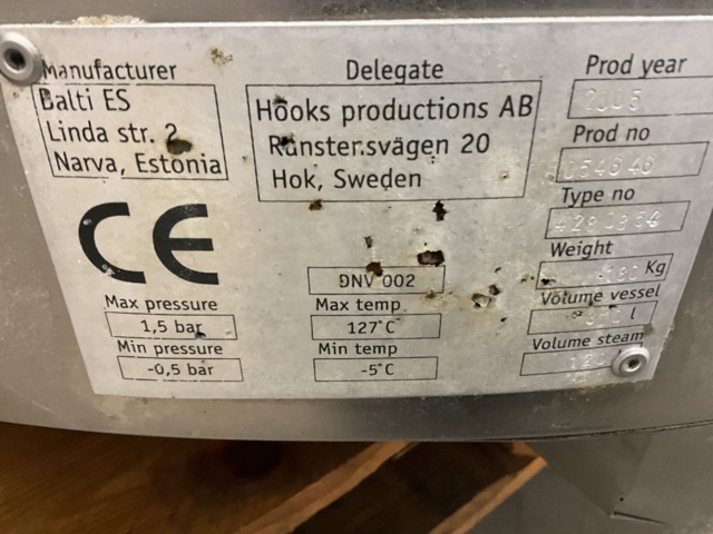 1473567-10 Kokgryta - Electrolux 300L