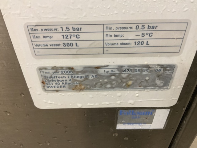 1473567-12 Kokgryta - Electrolux 300L