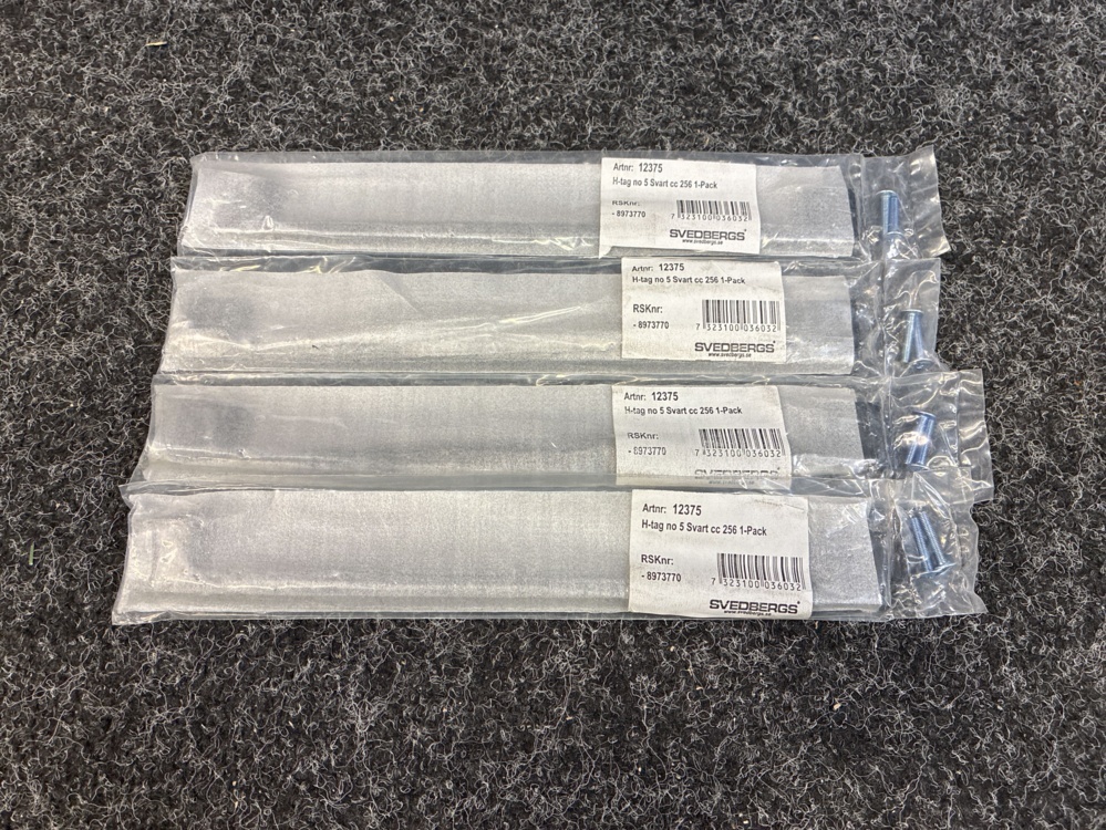 1563068-2 4 pcs Handle Svedbergs Black cc256
