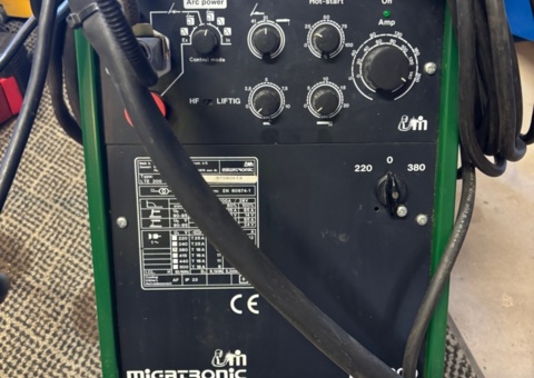 TIG-svets med tillbehör - Migatronic LTE 200