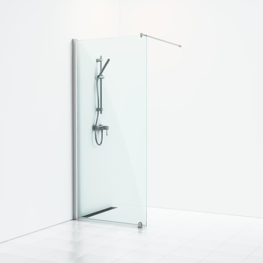 1563084-1 Screen wall Svedbergs Fast Skoga Matt/clear glass 80