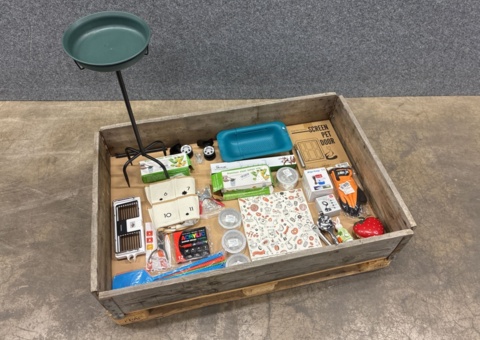 Home and household items, kitchen utensils and garden accessories